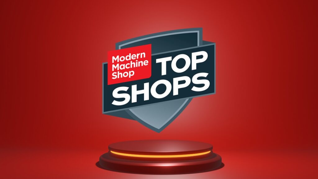 Modern Machine Shop Top Shops Award Image